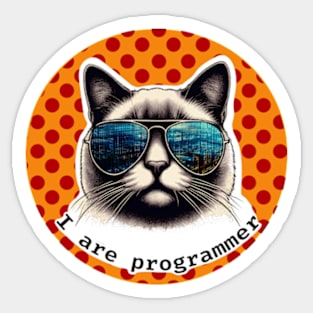 I are programmer Sticker